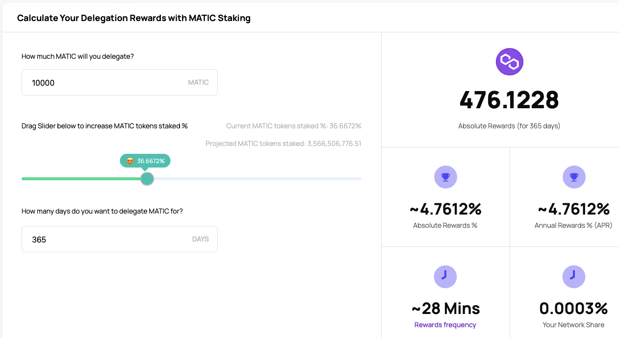 Staking Matic 2023