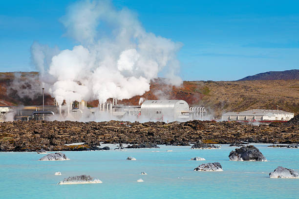 Centrale géothermique en Islande