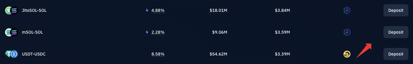 Dépôt liquidité Kamino Finance