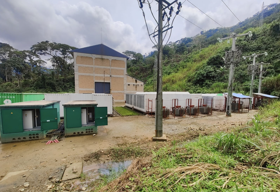 Ferme de minage de Bitcoin au Virunga (Source : BBGS)